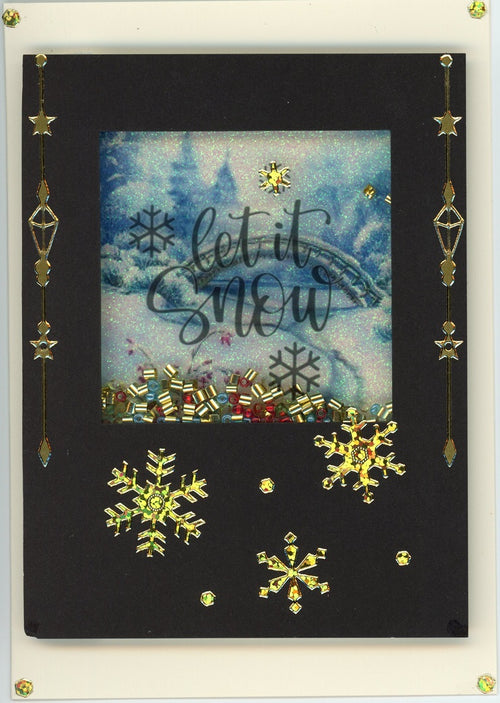 Winter Bridge Shaker Sheet, Vintage Hue Acetate