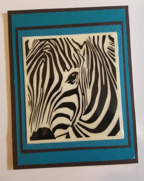 Zebra Art Acetate